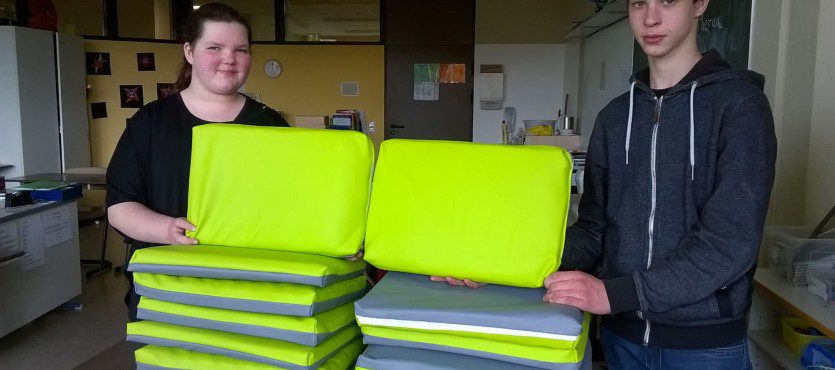 Das Grüne Klassenzimmer – Sitzkissen leicht gemacht!