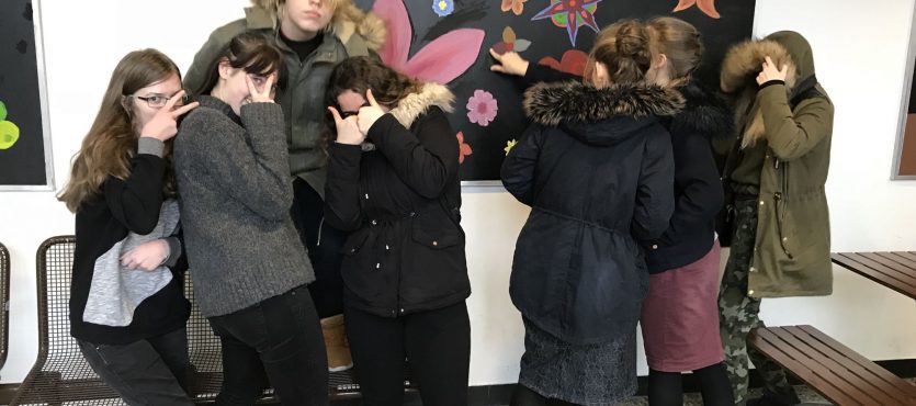 Kunst statt leere Wände