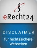 eRecht24 – Disclaimer – für rechtssichere Webseiten