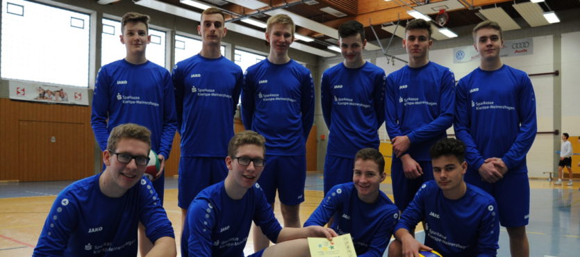 Volleyballer bei Regierungsbezirks-Endrunde auf Platz 5